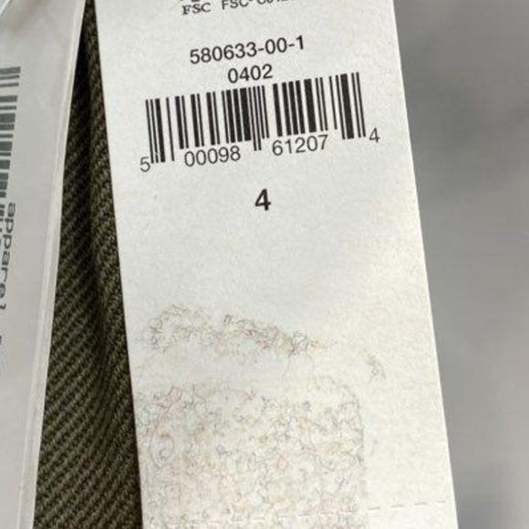 Banana Republic Olive Pleated Trousers - Picture 4 of 6